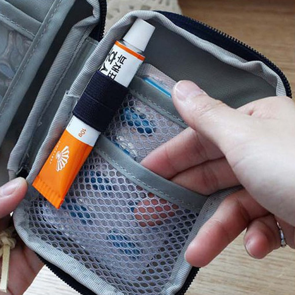 Mini Portable First Aid Kit Medical Storage Bag